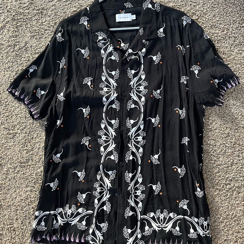 ASOS Casual Short Sleeve Button Down Shirt, XL, Great Condition, Never Worn.